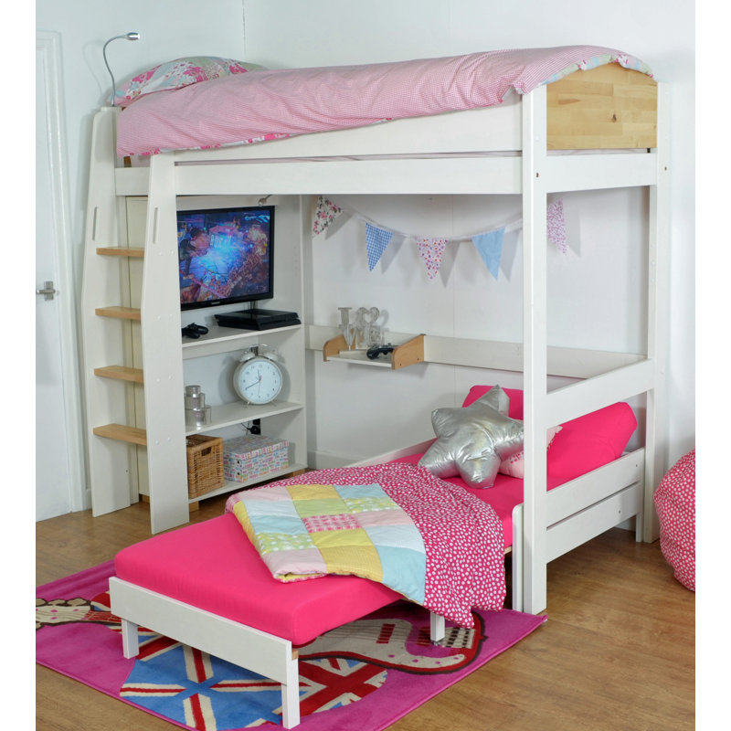 Roomie Kidz Jodi Europaisches Einzel L Formiges Etagenbett Mit