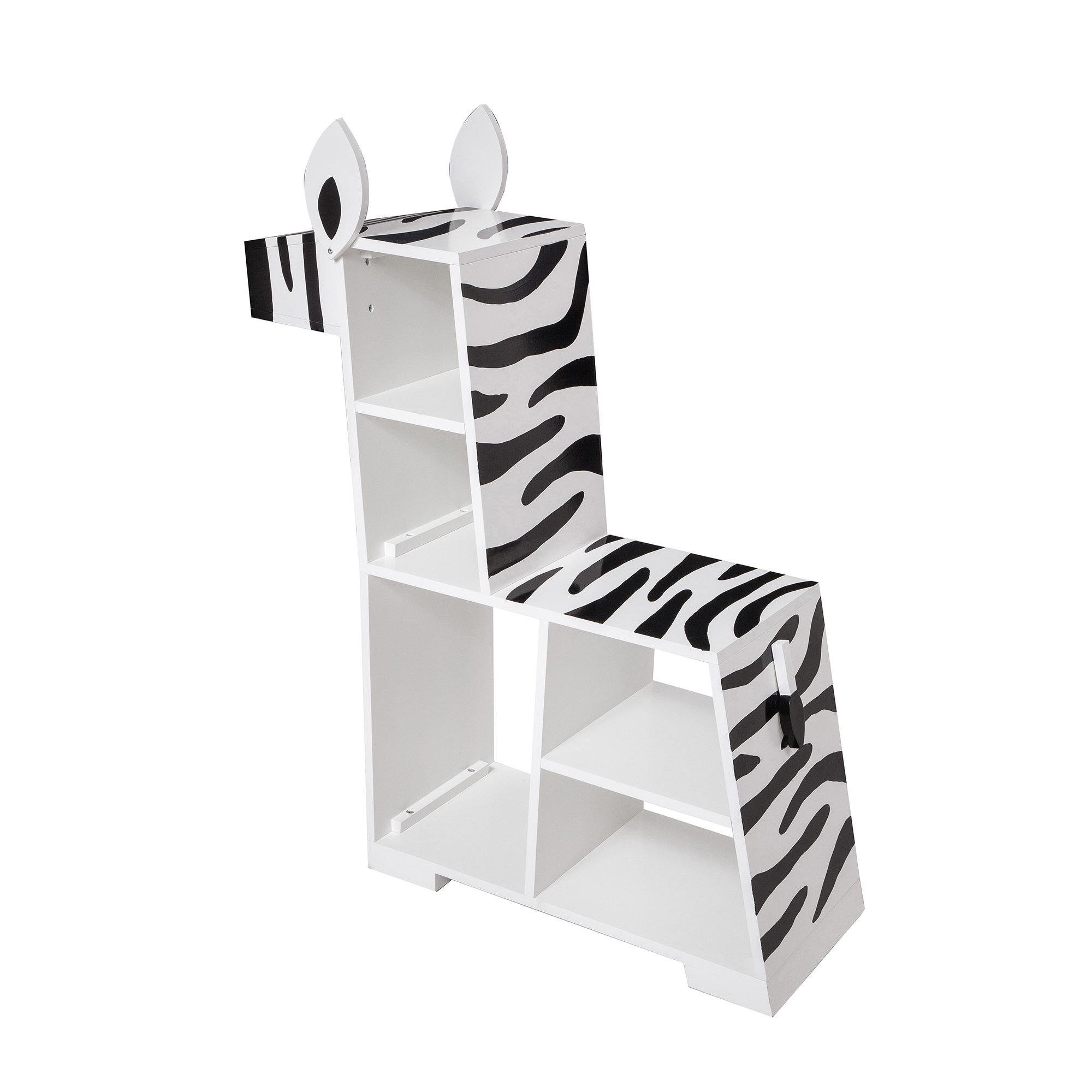 Teamson Kids Zoo Kingdom Teamson Kids 106 68cm H X 32cm W Chip Resistant Kids Bookcase Wayfair Co Uk