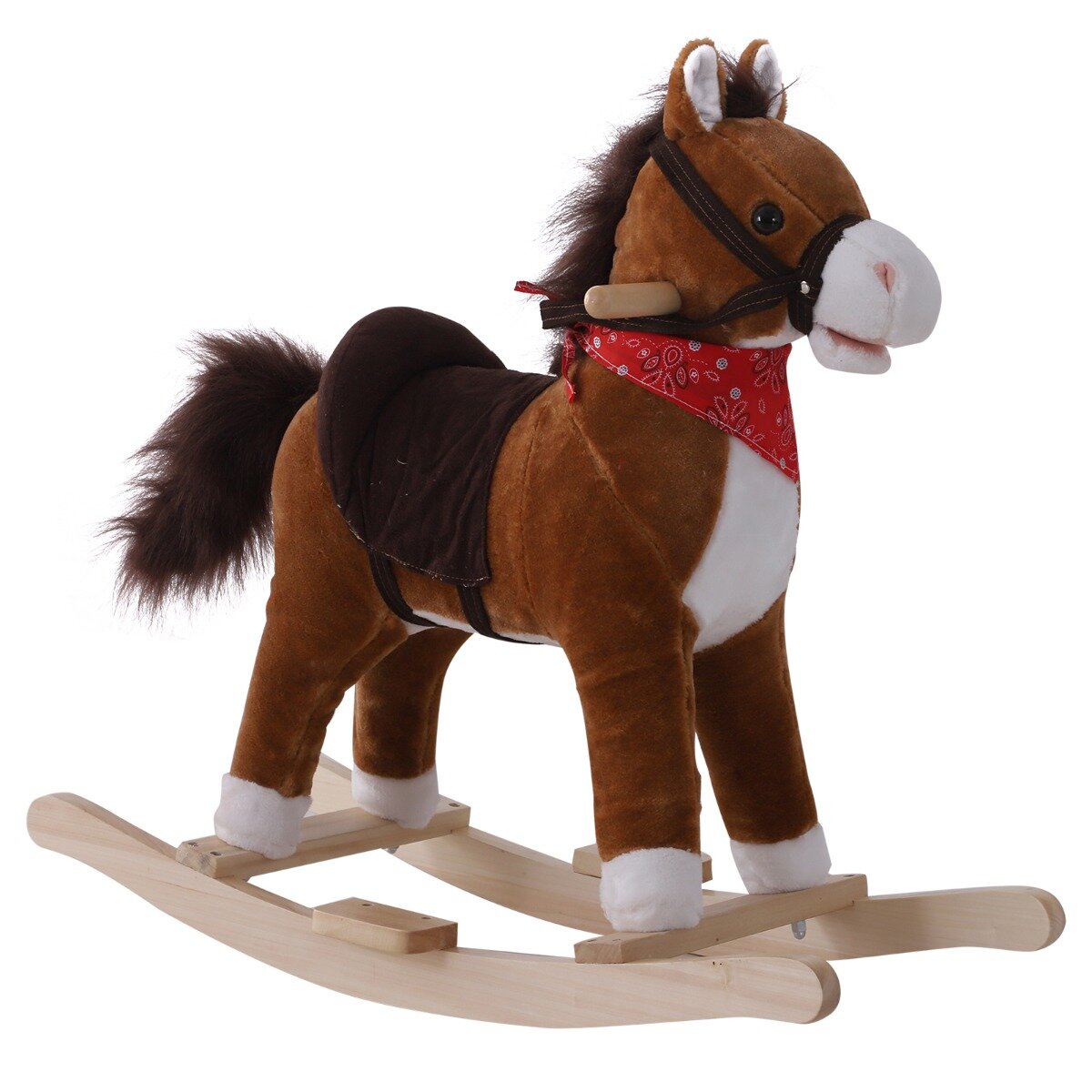stuffed rocking horse