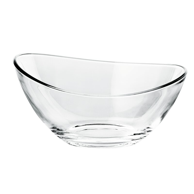 clear glass dessert bowls