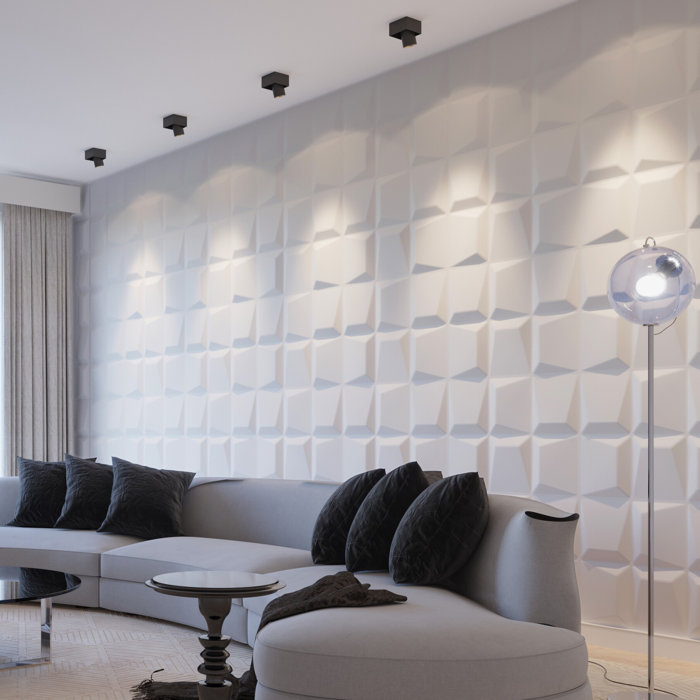 North Brookfield 3d Embossed Paintable Wallpaper Panel