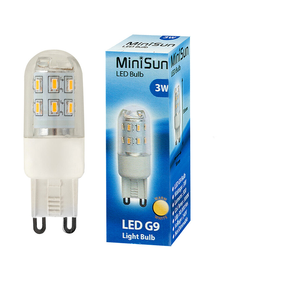 minisun g9 led dimmable