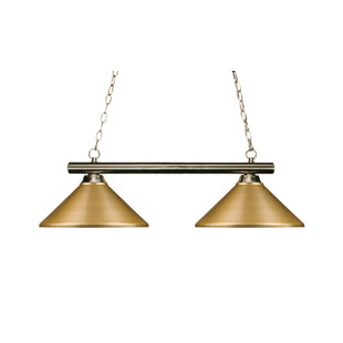 Go to store & view more images Red Barrel Studio Chaparro 2-Light Billiard Light