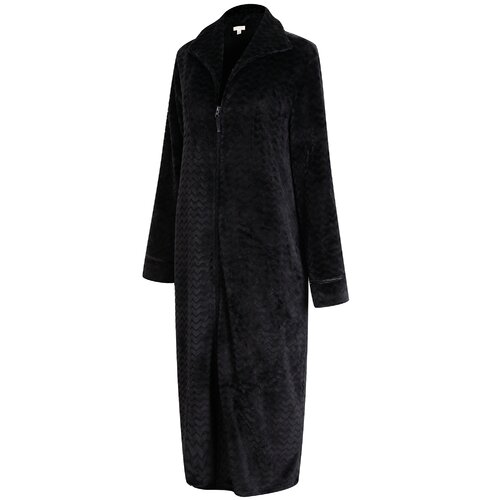 Alwyn Home Lakeville Fleece Woman Mid-Calf Bathrobe with Pockets | Wayfair