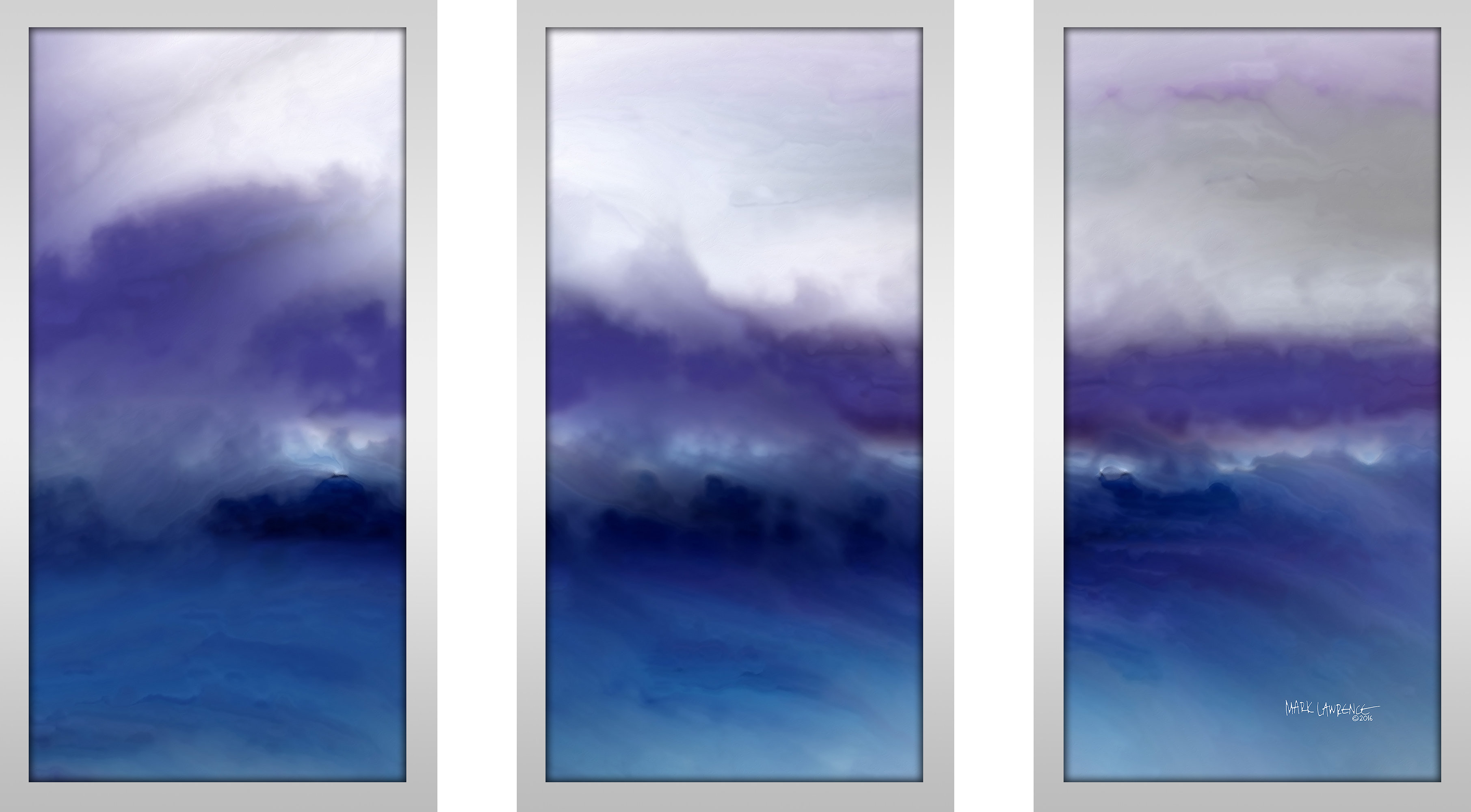 Australia Framed Plexiglass Wall Art Set of 3 Byron Bay Picture Perfect InternationalWategos Beach