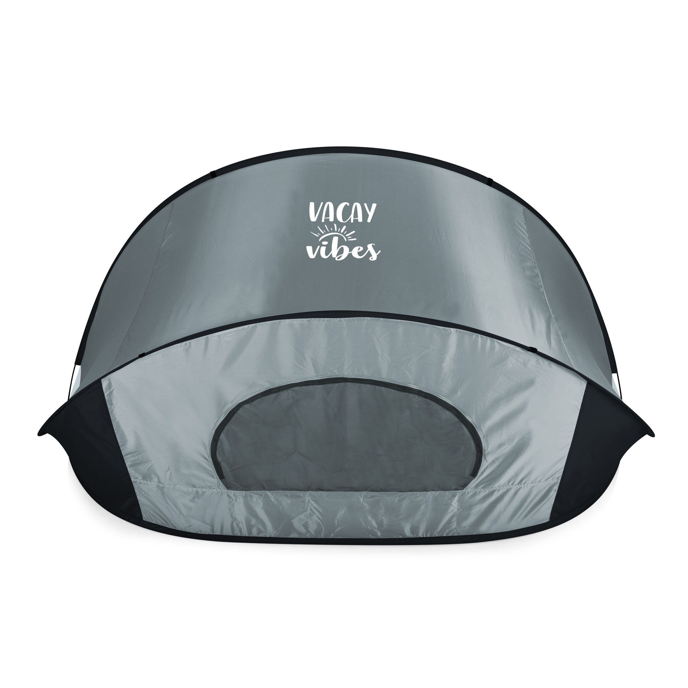 ONIVA™ Vacay Vibes - Manta Portable Beach Tent, (Gray) | Wayfair