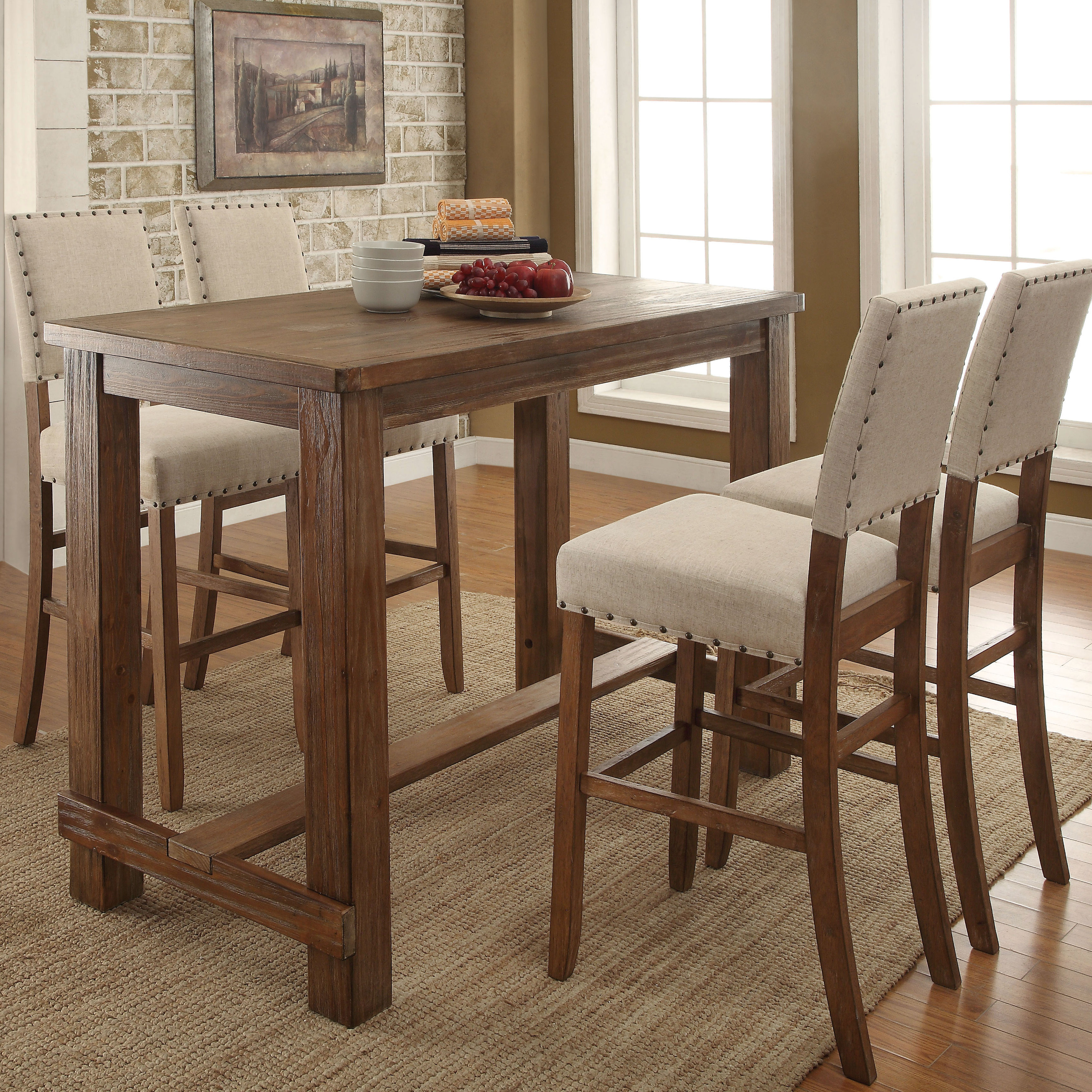 Orth 5 Piece Counter Height Dining Set Reviews Joss Main