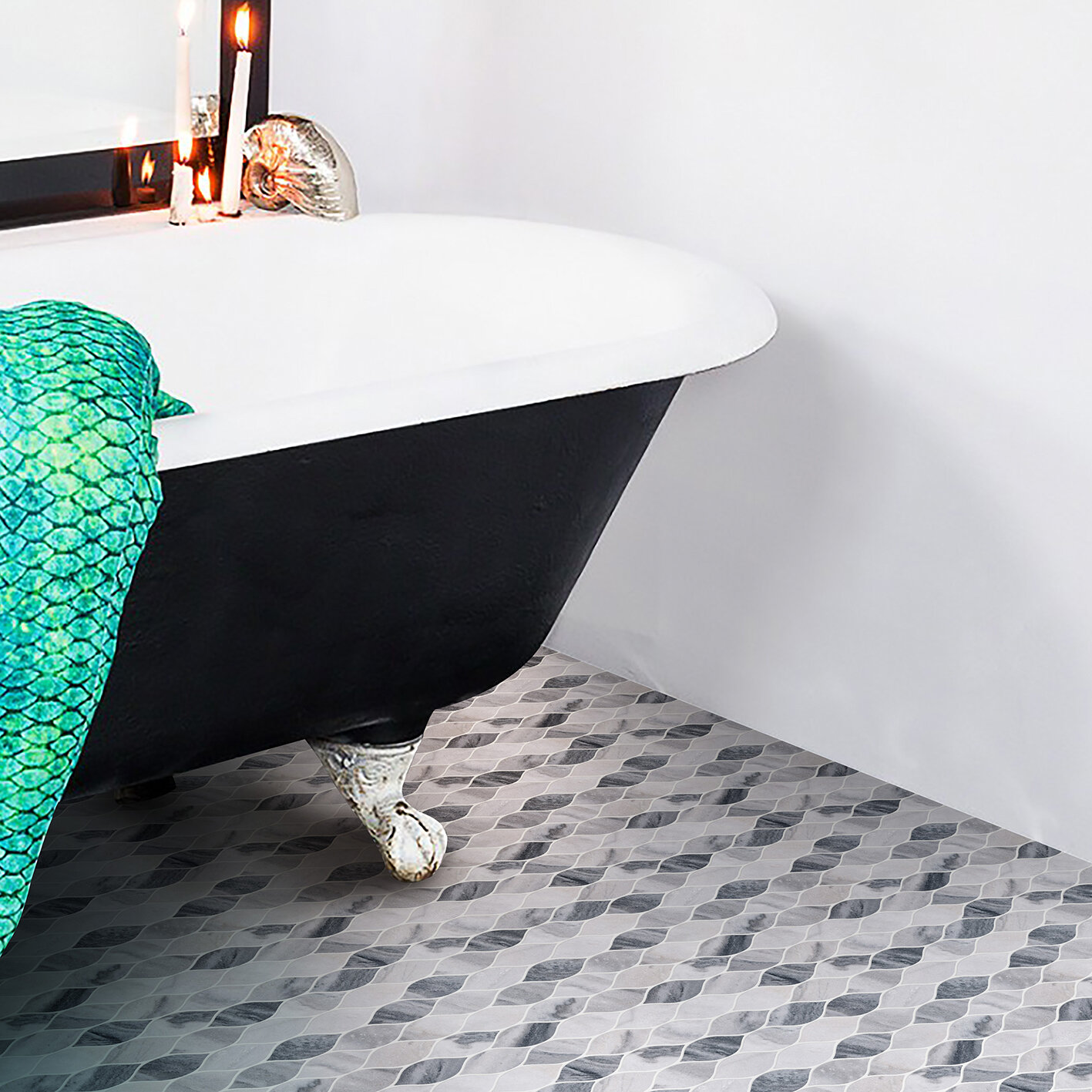 The 15 Best Tiled Bathrooms On Pinterest With Images Small
