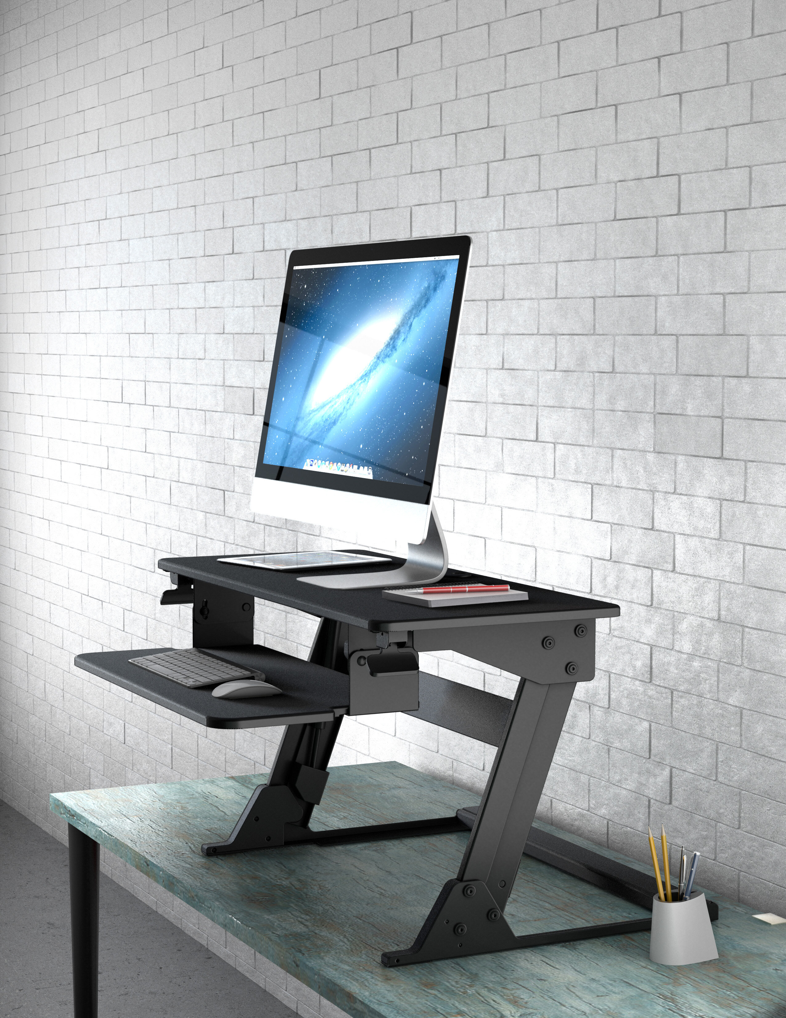 Neutral Posture Standup X1 Workstation Adjustable Standing Desk