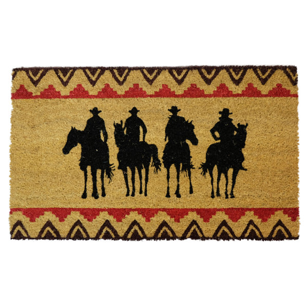 Forward Door Mat LL Home Coir Horses