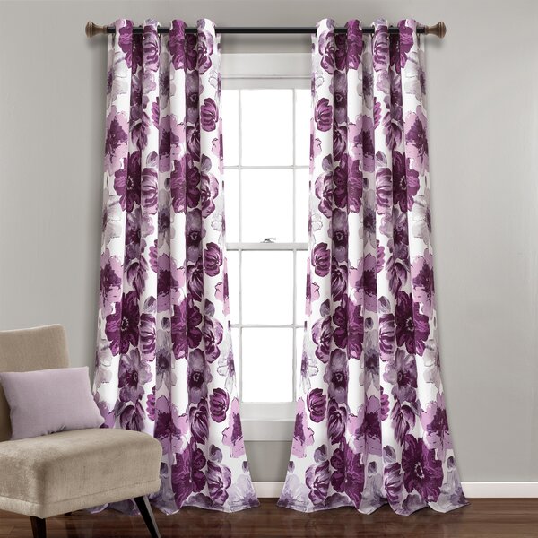 Purple Wine Curtains & Valances