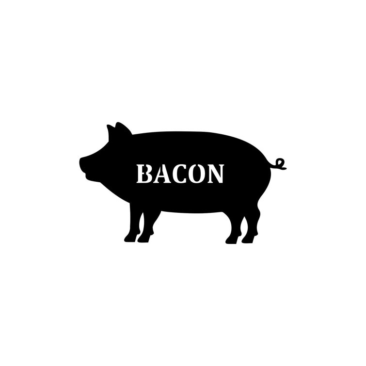 Pig Steel Laser Cut Wall DÃ©cor