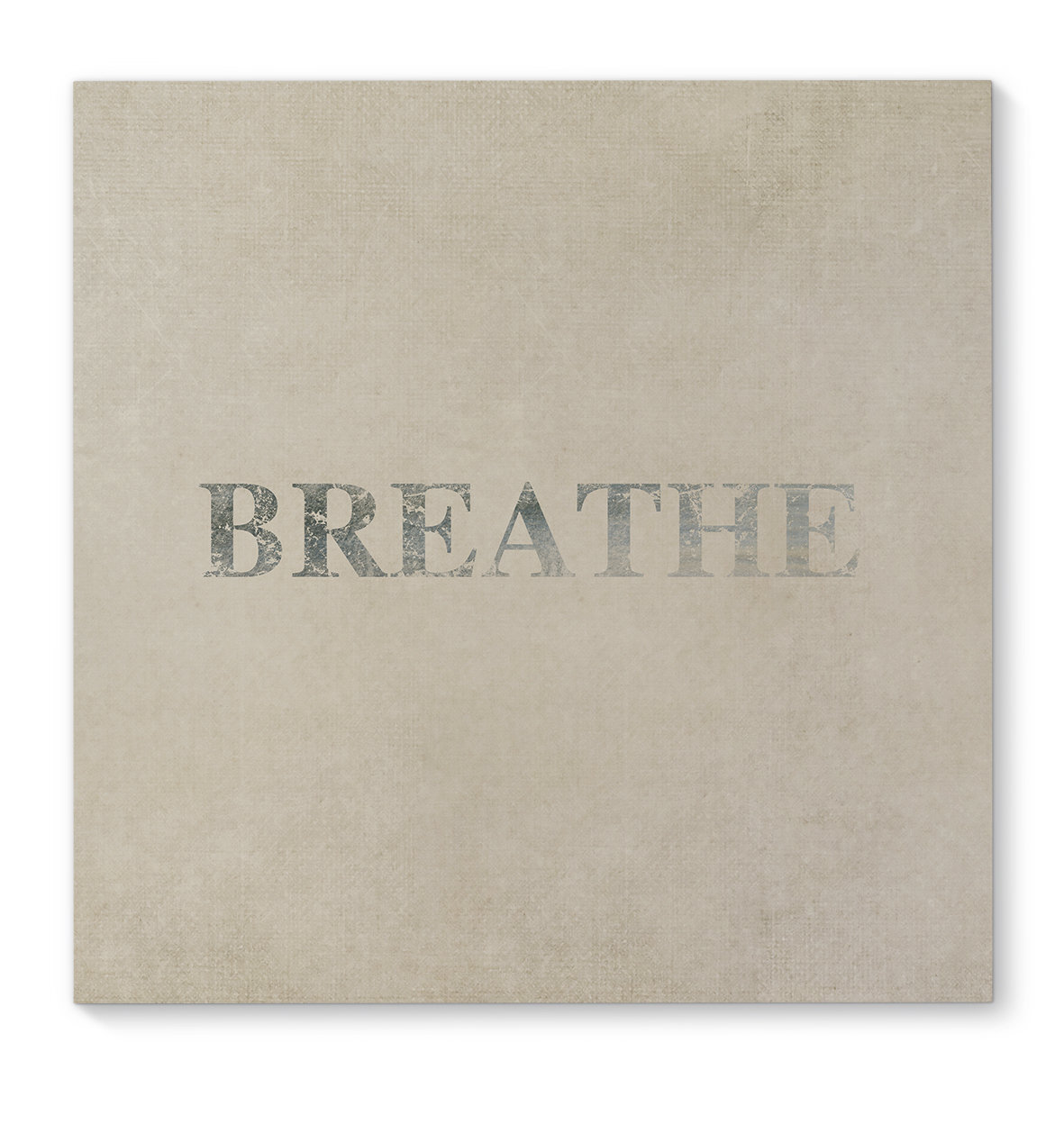 Kavka Breathe Wrapped Canvas Textual Art