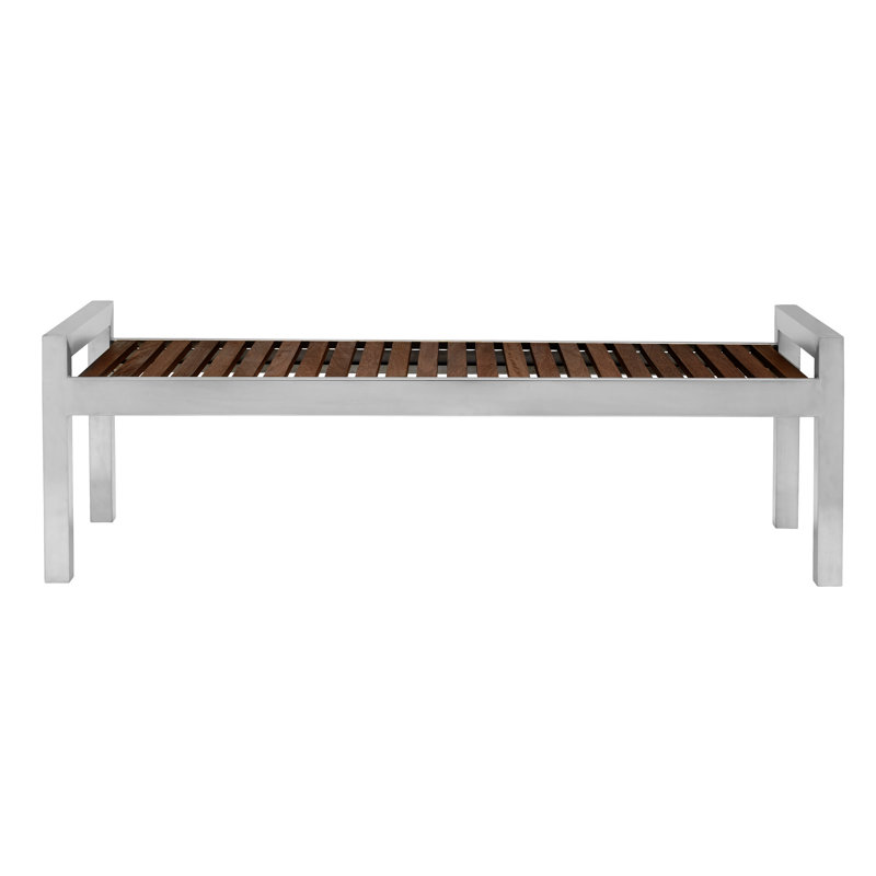 Skyline Stainless Steel Picnic Bench Reviews Allmodern