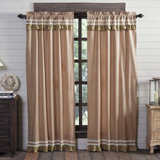 Lined Burlap Curtains Wayfair