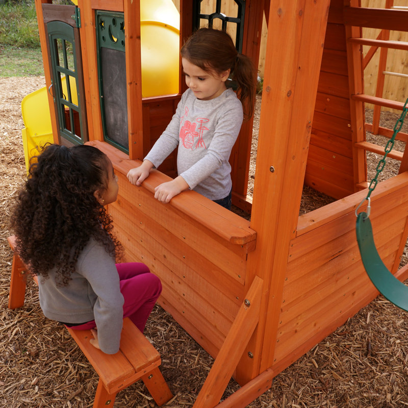 cedar grove manor wooden playset
