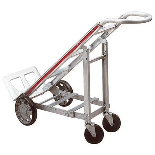 Magliner 300990 Aluminum Vertical Loop Hand Truck Handle for Hand Truck with Curved Back Frame 14 Width 20 Length 15 Height