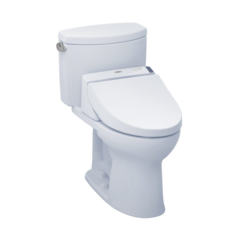 Toto Washlet Drake Ii Two Piece Elongated 1 28 Gpf Toilet And Washlet C200 Bidet Seat Washlet Seat Included Reviews Wayfair