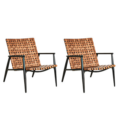 Aluminum Wicker Patio Chair