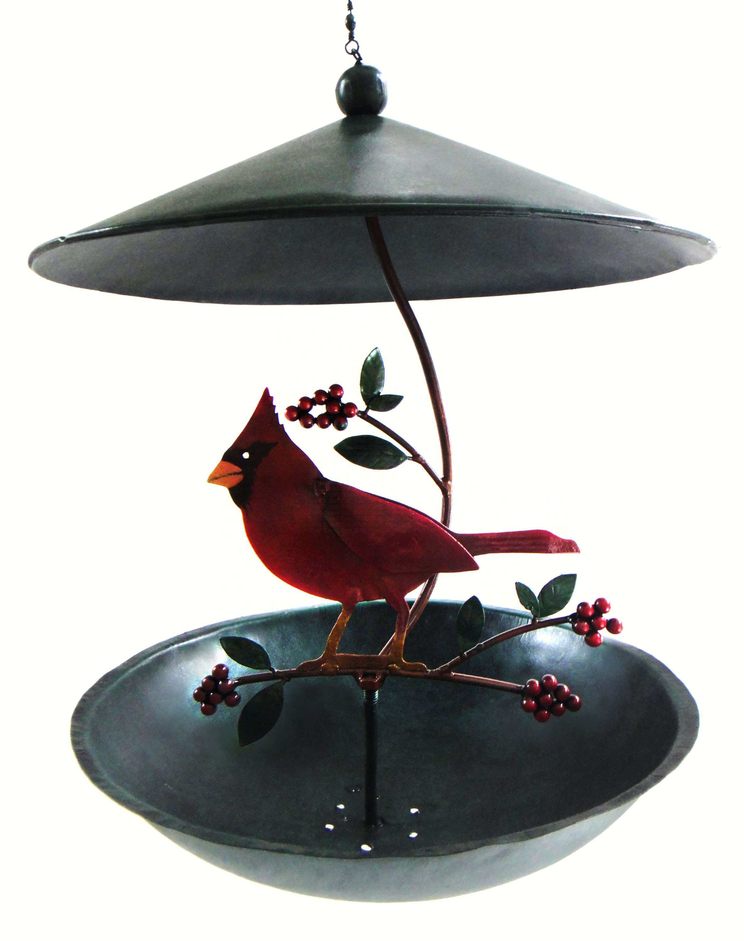 Gift Essentials Cardinal Bistro Decorative Bird Feeder Wayfair