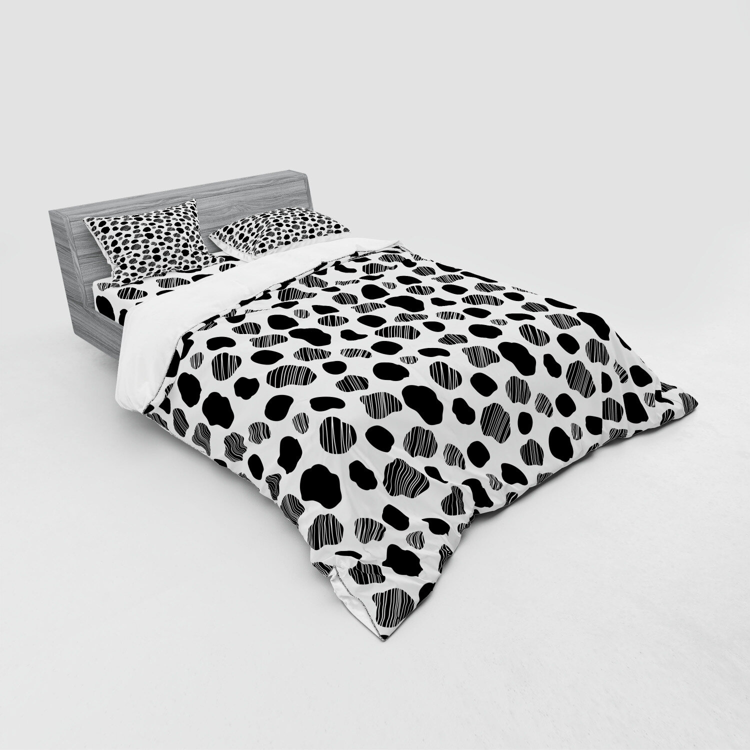 East Urban Home Cow Print Duvet Cover Set Wayfair