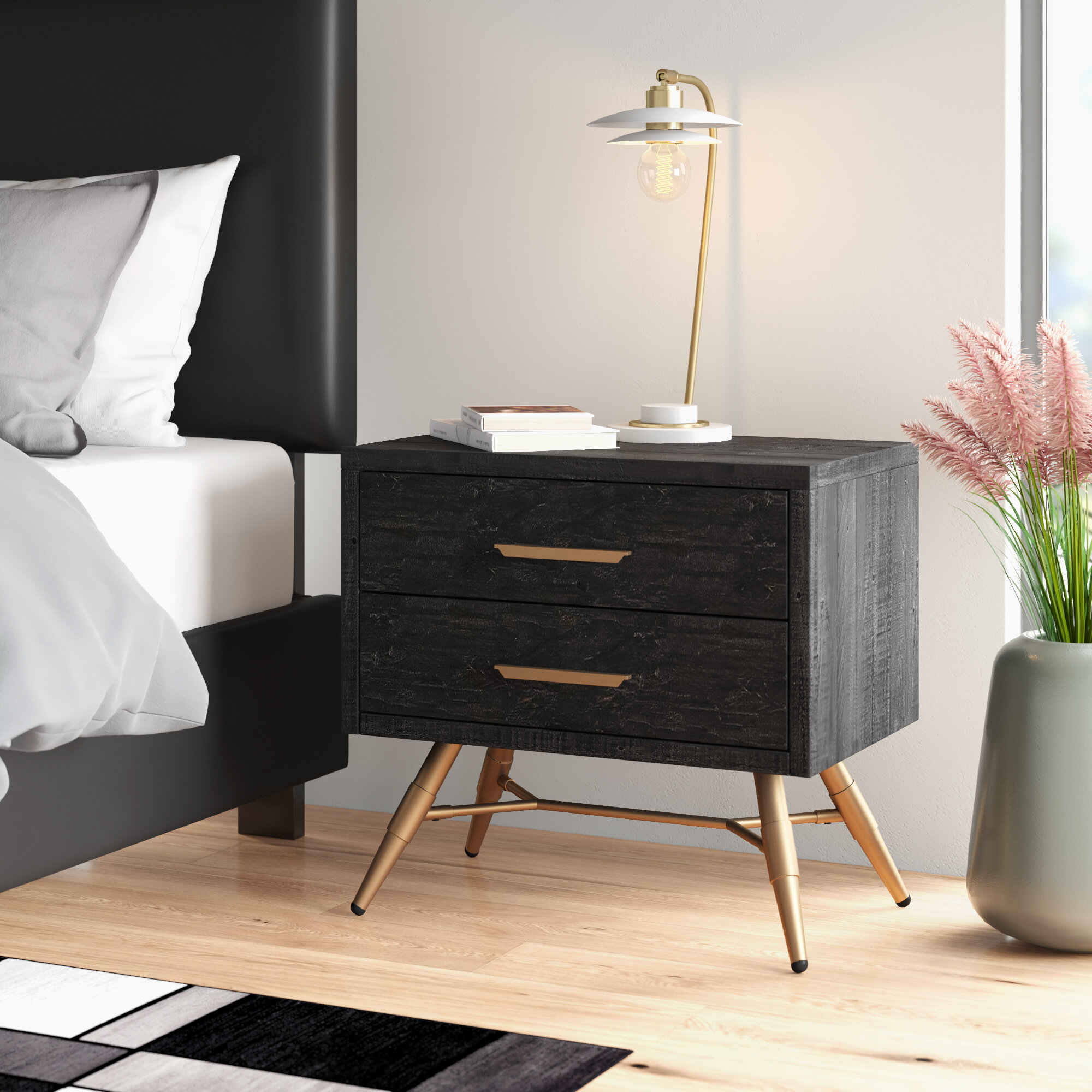 Modern Pine Nightstands Allmodern