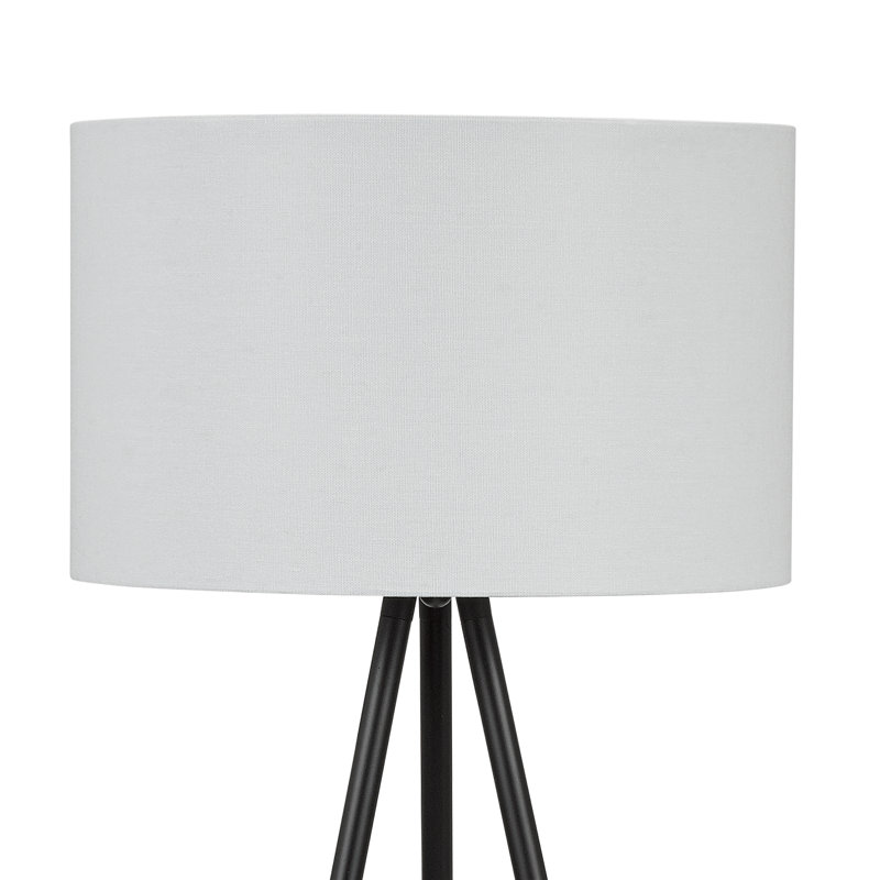 grey tripod floor lamp