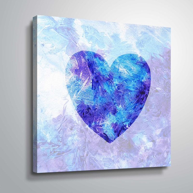 Harriet Bee Kyzer Heart Silhouette Painting Graphic Art Print On
