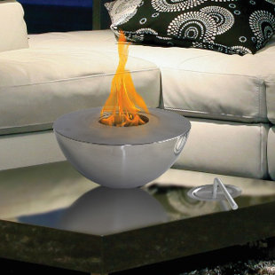 Mahogany Indoor Gel Fuel Fireplace Wayfair