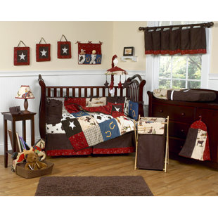 Western Crib Bedding Sets You Ll Love Wayfair Wild West Cowboy 9 Piece Crib Bedding Set