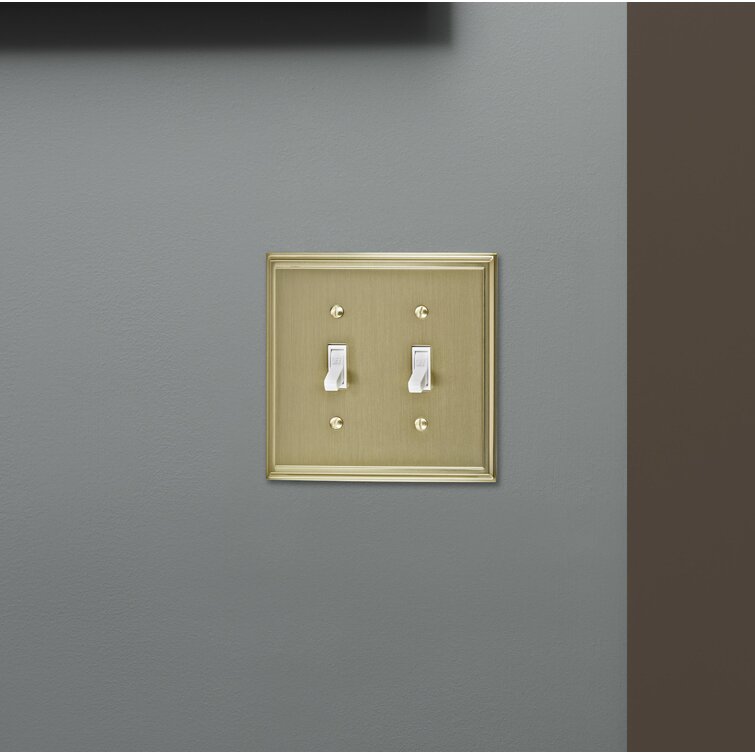 Amerock Mulholland 3 Toggle Wall Plate Oil-Rubbed Bronze 