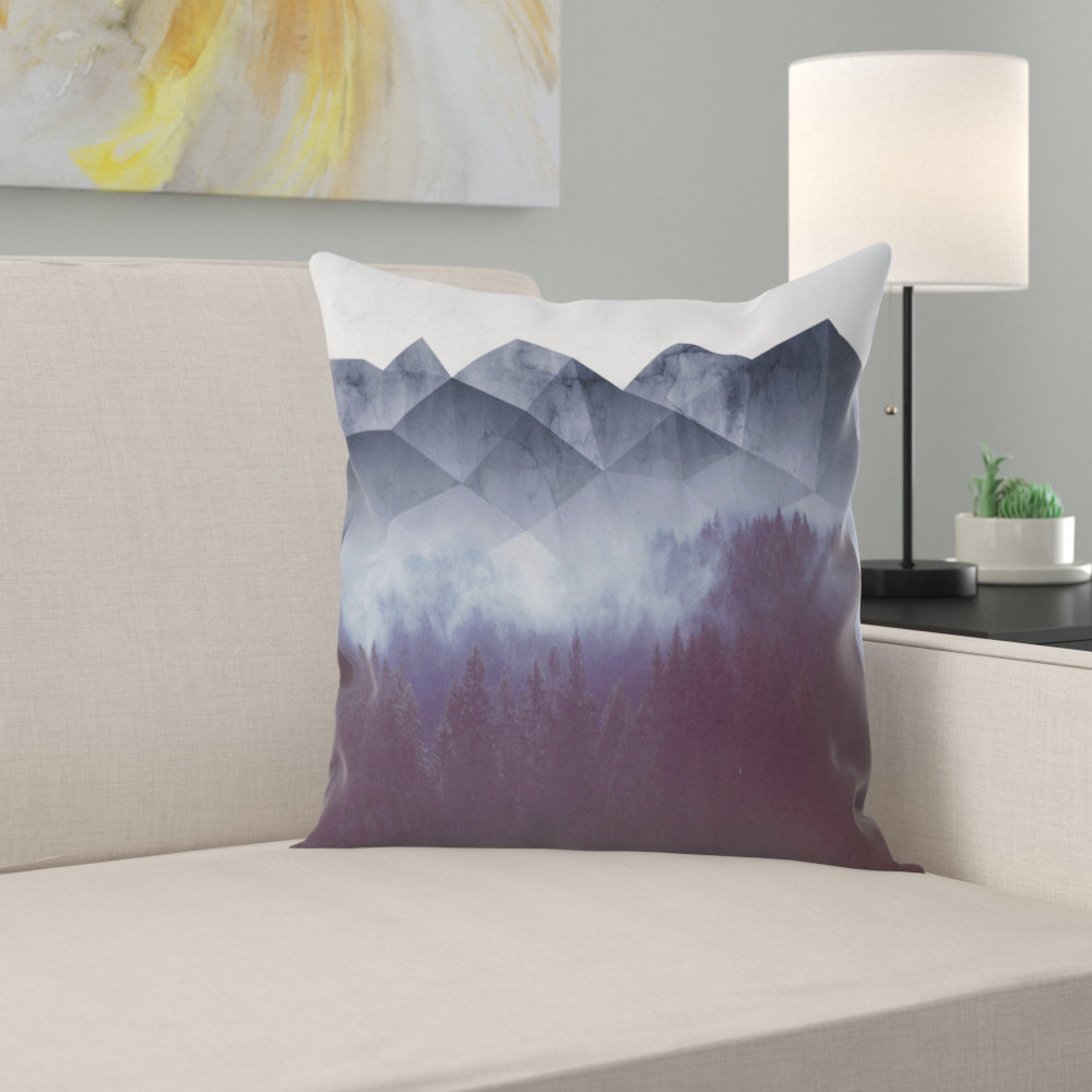 East Urban Home Winter Glory Throw Pillow Wayfair