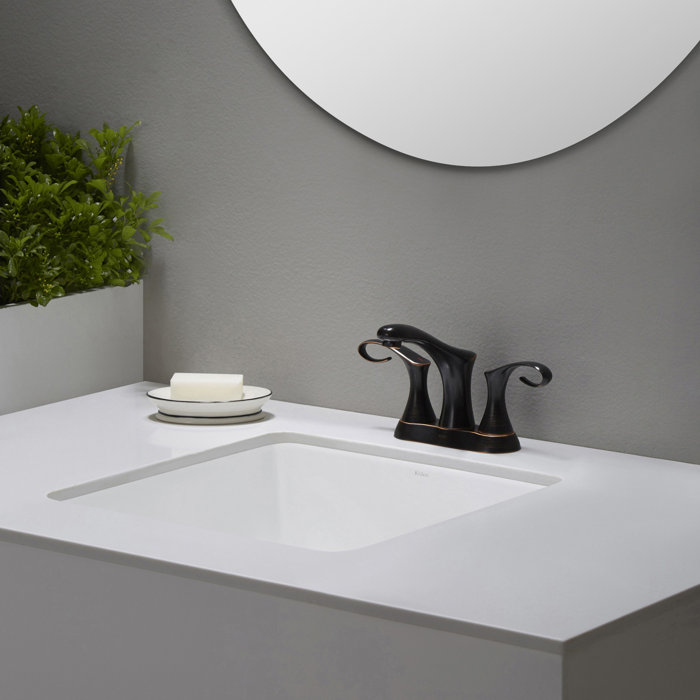 Kraus Elavo Ceramic Square Undermount Bathroom Sink With Overflow Elavo Ceramic Square Undermount Bathroom Sink With Overflow