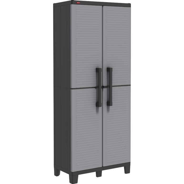 67" h x 27" w x 15" d tall utility storage cabinet
