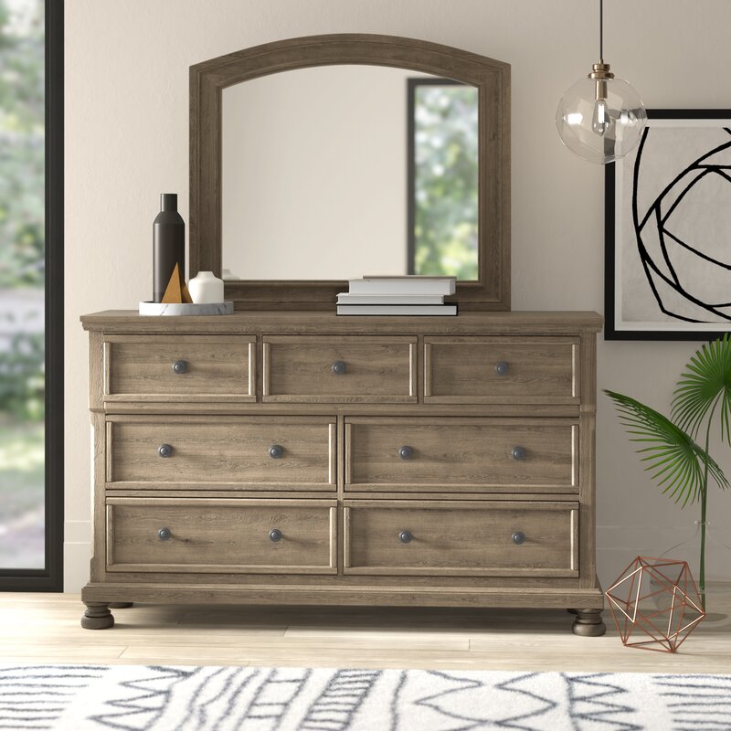 Lark Manor Alek 7 - Drawer Dresser & Reviews | Wayfair