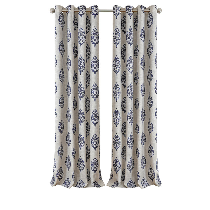 15 best blue and white curtains