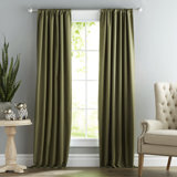 Charlton Home Kennerdell Eyelet Curtains Charcoal 168x229cm