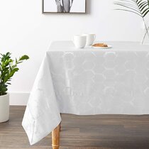 100 cm x 8 M 1 piece-Mank-Tablecloth Paper Rolls Damask in White 