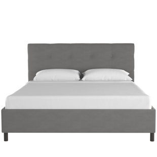 Melaina Upholstered Platform Bed by Everly Quinn
