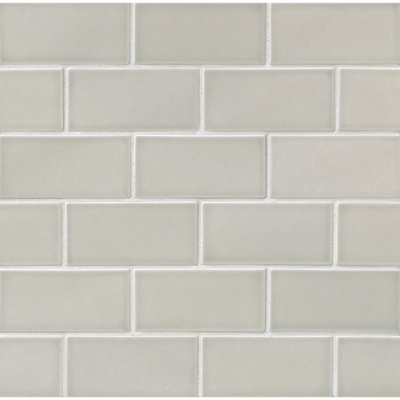 Gsmt Park Place 3 X 6 Ceramic Subway Tile In Gray Wayfair Park Place 3 X 6 Ceramic Subway Tile In Gray