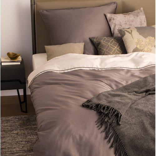 Dormisette Bettwäsche Set Mako Satin Baumwolle 135 x 200 Rosa Rose Mint Türkis