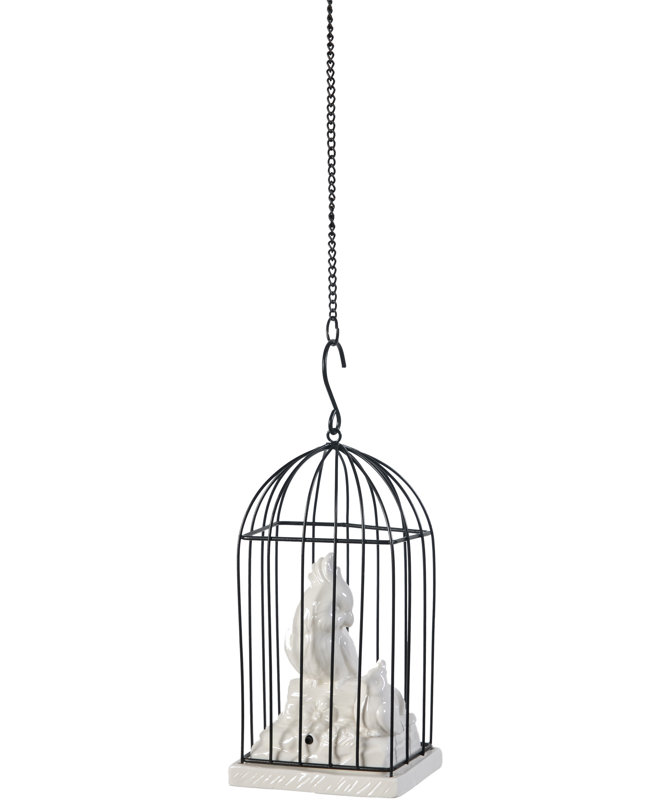 Ophelia Co 2 Piece Fordingbridge Hanging Decorative Bird Cage