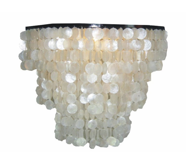 Shell chandelier by Caracella