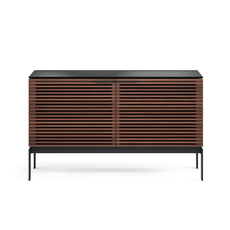 BDI Corridor TV Stand for TVs up to 60"  Color: Charcoal Stained Walnut