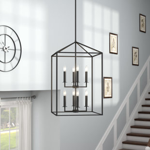Foyer Pendants O 8 Light Foyer Pendant