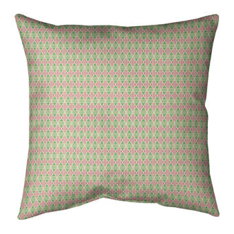 East Urban Home Mcguigan Geometric Diamonds Cotton Throw Pillow Wayfair