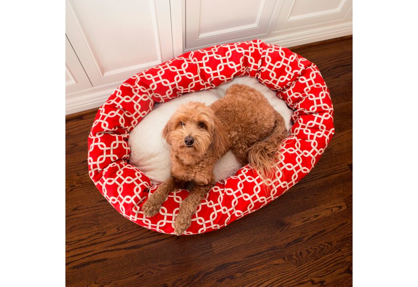 the dogs landing calming bed