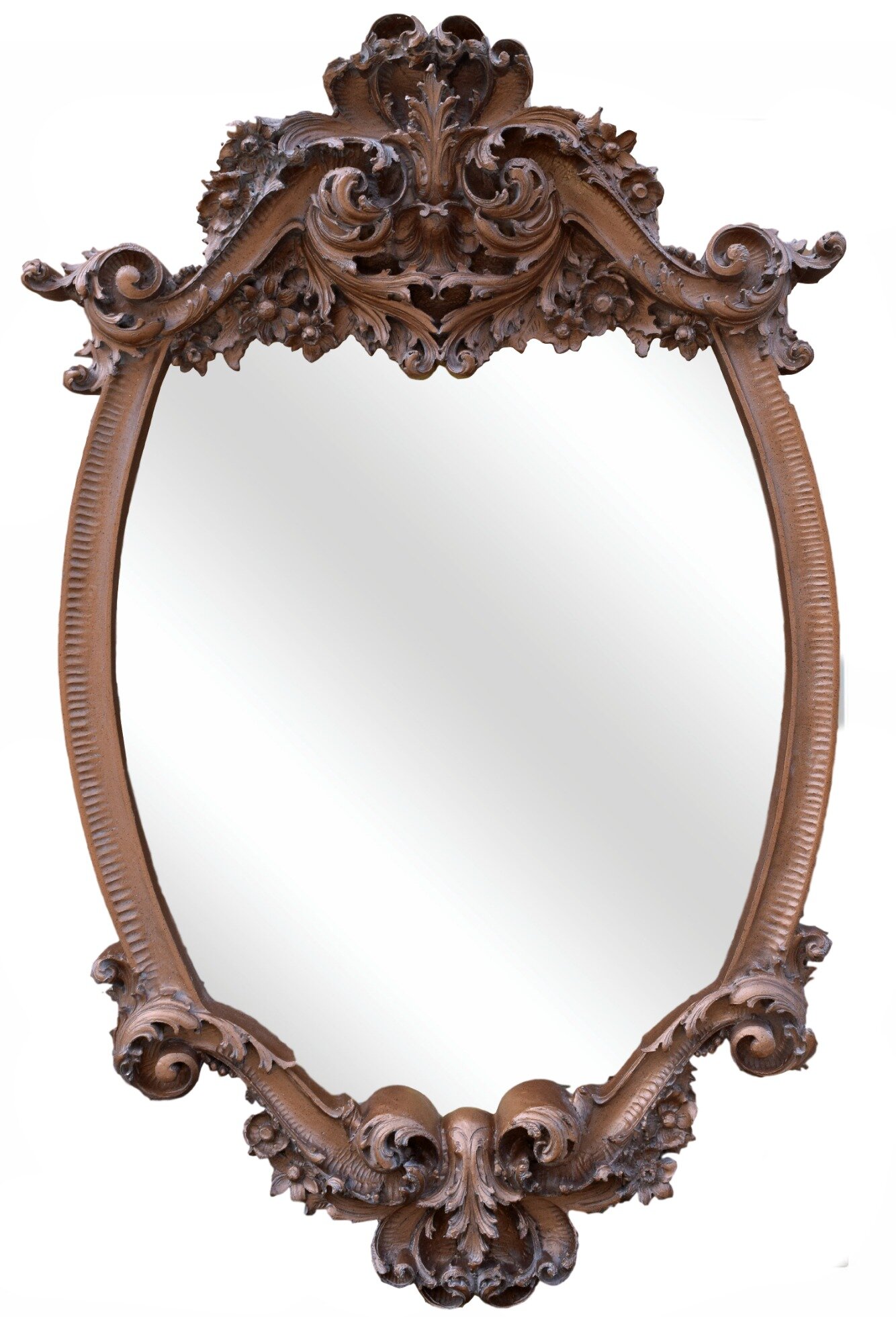 ornate wall mirror