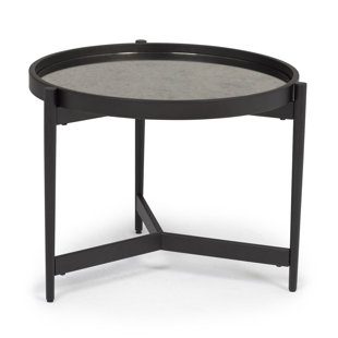 Strauser End Table by Wrought Studio