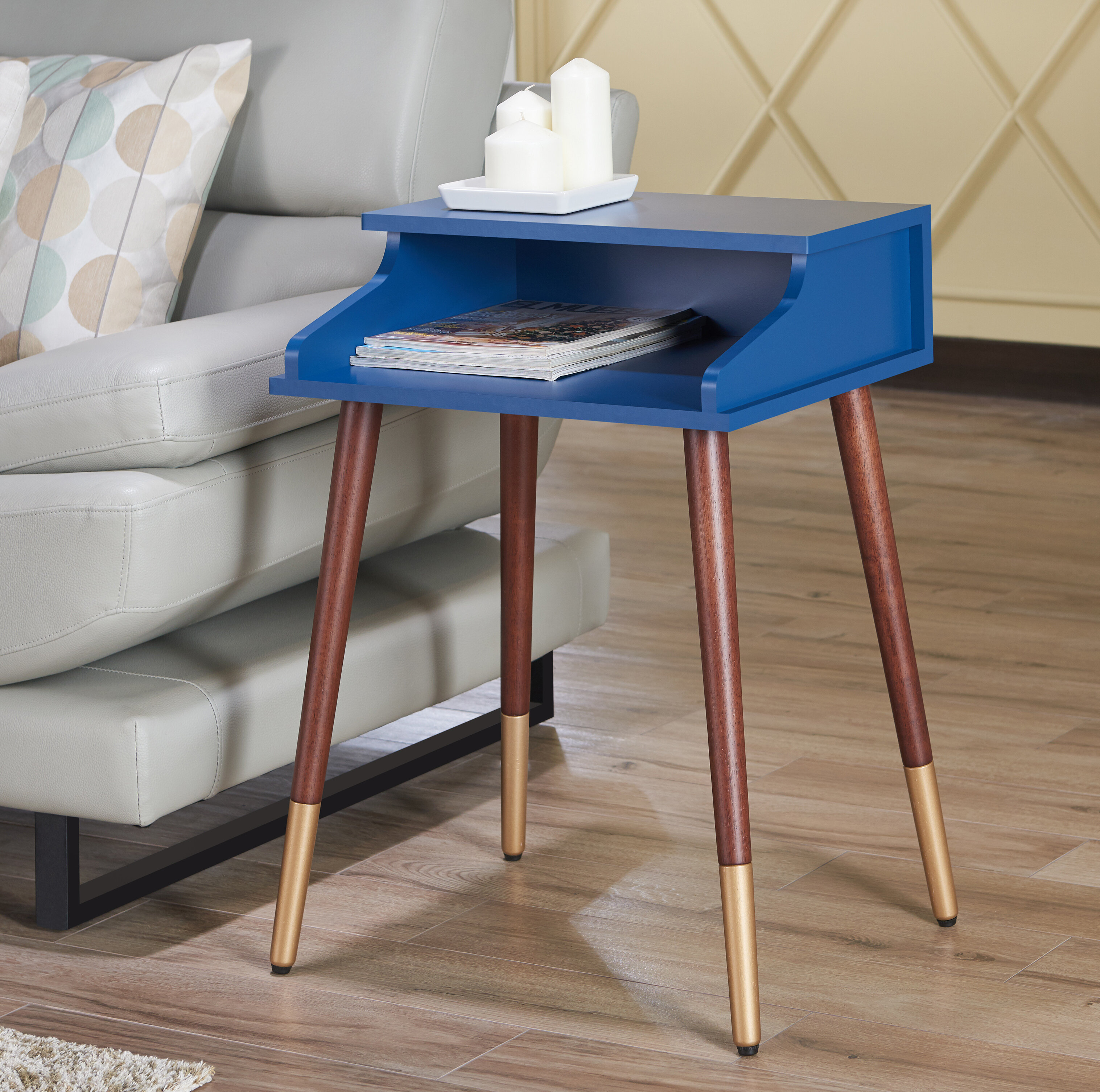 Corrigan Studio Aliyah Side Table With Storage Reviews Wayfair Co Uk